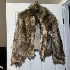 FAUX FUR COAT